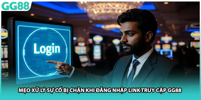 Mẹo xử lý sự cố bị chặn khi đăng nhập link truy cập GG88