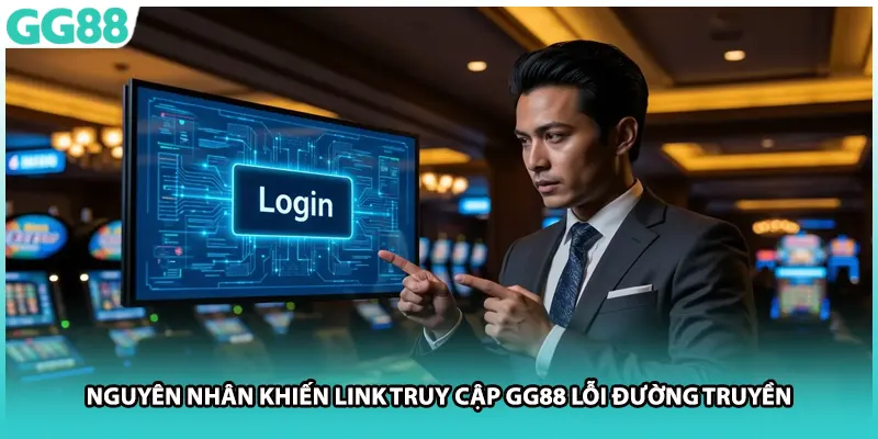 Nguyên nhân khiến link truy cập GG88 lỗi đường truyền