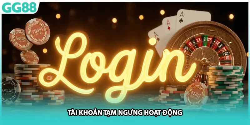 Tài khoản tạm ngưng hoạt động