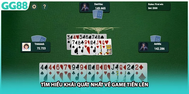 Tìm hiểu khái quát nhất về game Tiến Lên