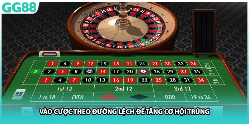 Vào cược theo đường lệch để tăng cơ hội trúng